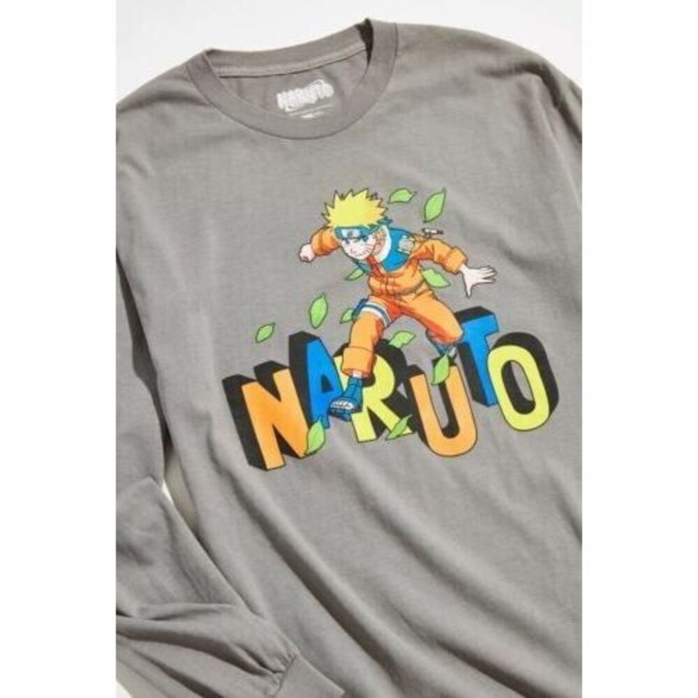 Naruto Runner Long Sleeve T-Shirt - Urban Outfitters - Size Large - New w/ Tags - Picture 2 of 3
